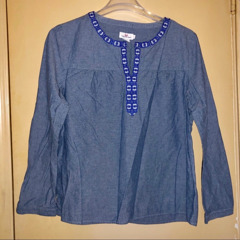 VINEYARD VINES Denim Shirt Size XL